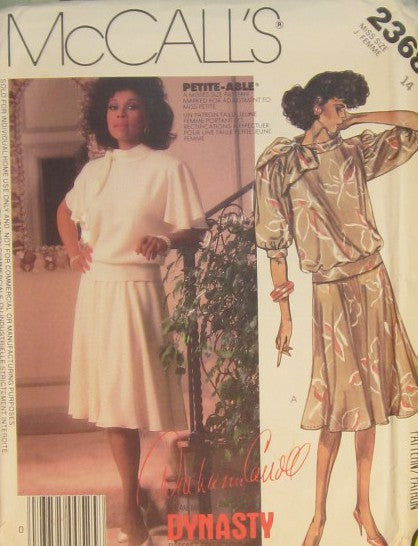 MISSES TWO-PIECE DRESS