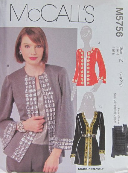 MISSES' CARDIGANS IN TWO LENGTHS
