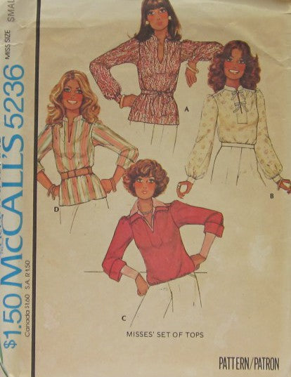MISSES' SET OF TOPS