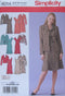 MISSES'/WOMEN'S UNLINED COAT OR JACKET IN TWO LENGTHS AND