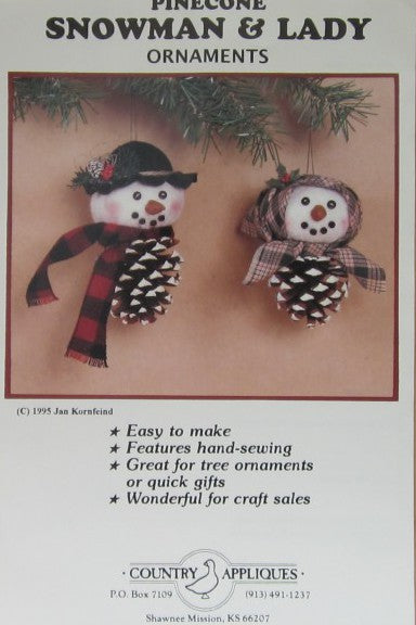 SNOWMAN AND LADY