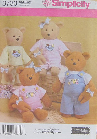 BEARS AND CLOTHES