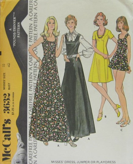 MISSES DRESS JUMPER OR PLAYDRESS