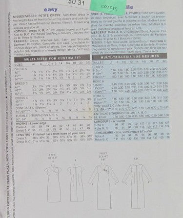 MISSES/MISSES PETITE DRESS