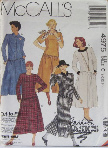 MISSES DRESSES AND SPLIT-SKIRT DRESS
