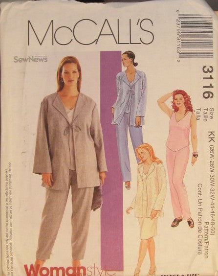 WOMEN'S/WOMEN'S PETITE JACKET, TOP, PANTS & SKIRT