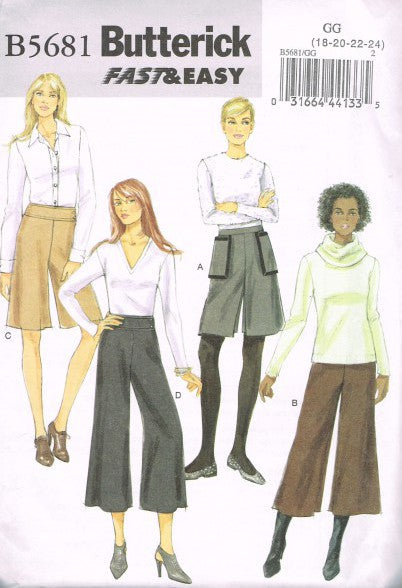 MISSES' CULOTTES