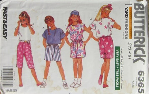 GIRLS' TOP, SHORTS, PANTS & SKIRT