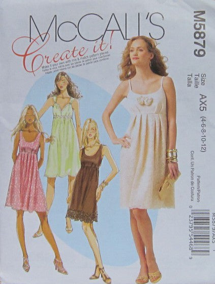 MISSES' LINED DRESSES