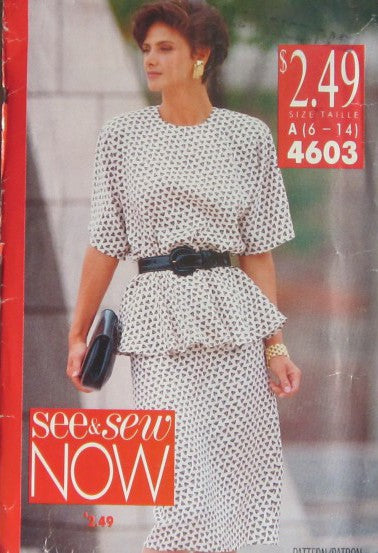 MISSES TOP AND SKIRT