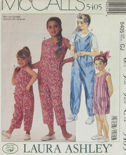 CHILDREN'S AND GIRL'S JUMPSUIT IN THREE LENGTHS