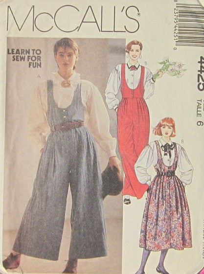 MISSES JUMPSUIT JUMPER AND BLOUSE