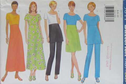 MISSES/MISSES PETITE DRESS TUNIC AND PANTS