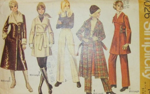 YOUNG JUNIOR TEENS AND MISSES COAT IN TWO LENGTHS AND PANT
