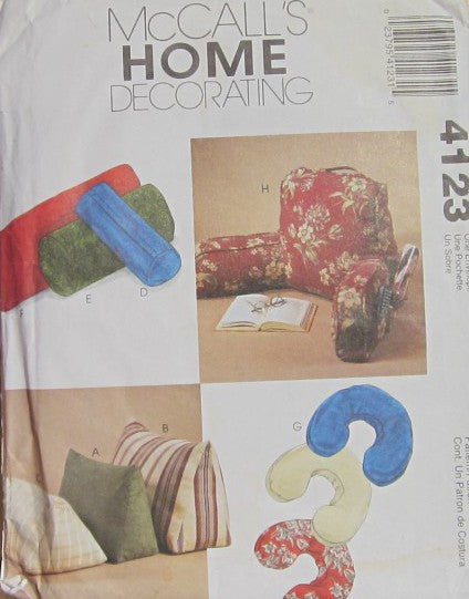 COMFORT ZONE PILLOWS