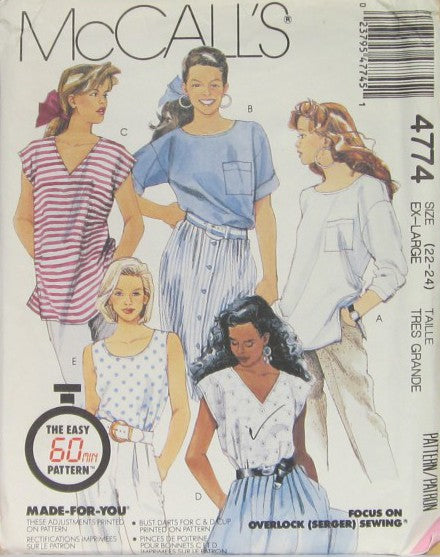 MISSES' TOPS