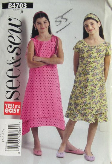 GIRLS DRESS AND SCARF