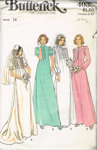 MISSES' BRIDAL GOWN