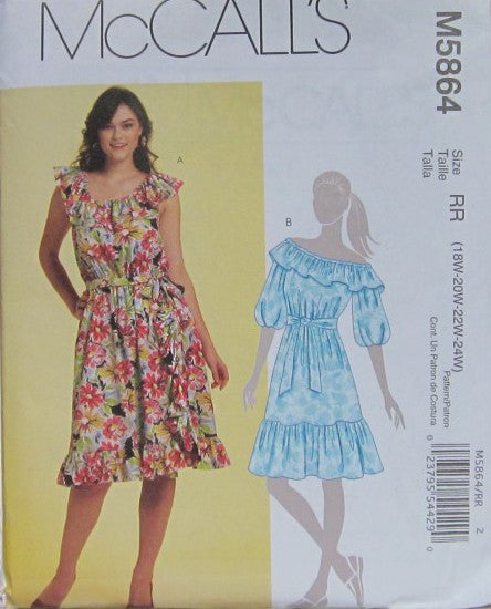 MISSES' AND WOMEN'S DRESSES AND SASH