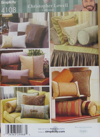 DECORATIVE BOLSTERS AND PILLOWS