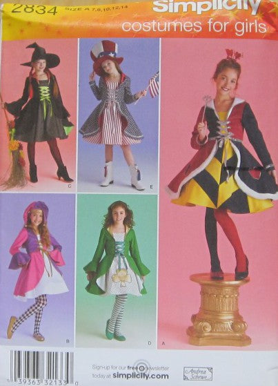 GIRLS COSTUME AND HAT