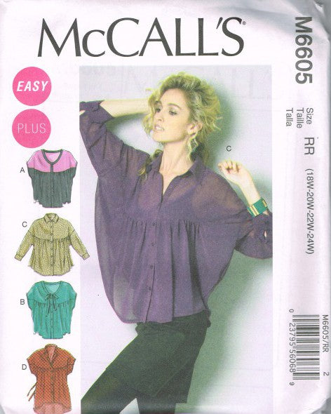 MISSES'/WOMEN'S TOPS AND TUNIC