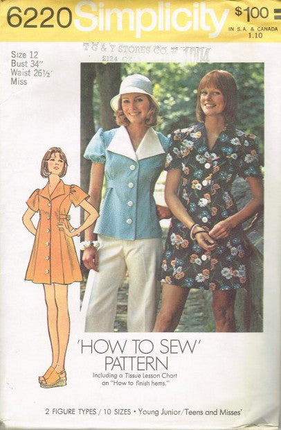 YOUNG JUNIOR/TEEN' AND MISSES' SHORT DRESS OR TOP AND BIKINI PAN