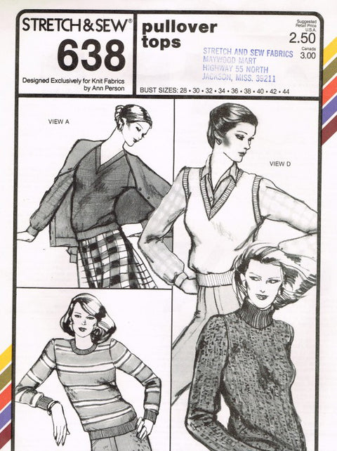 MISSES PULLOVER TOPS