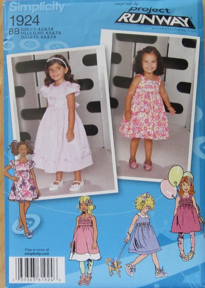 TODDLERS AND CHILDS DRESS IN TWO LENGTHS WITH BODICE