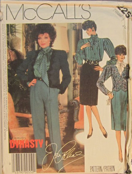 MISSES JACKET BLOUSE SKIRT AND PANTS