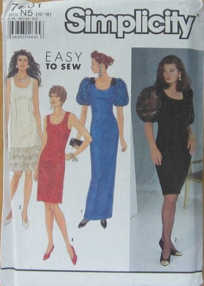 MISSES'/MISSES' PETITE DRESS IN TWO LENGTHS
