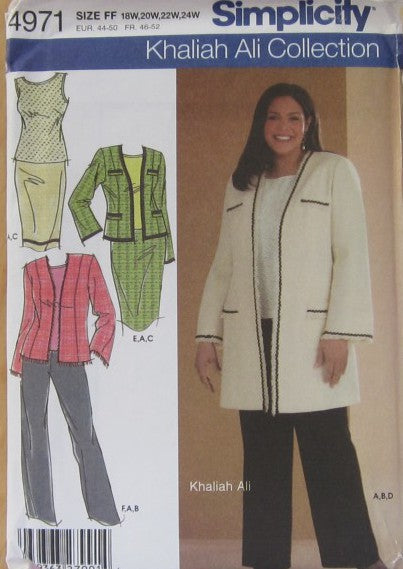 WOMEN'S/WOMEN'S PETITE TOP PANTS SKIRT AND JACKET