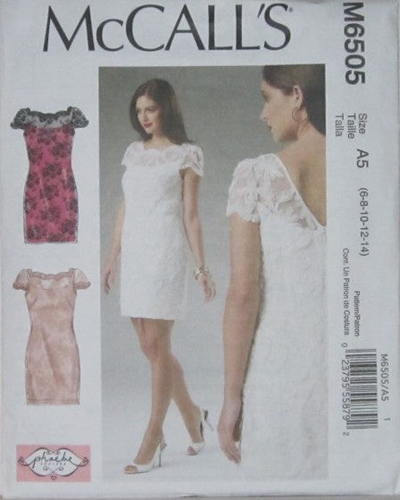 MISSES LINED DRESS