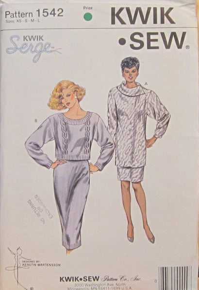 MISSES TWO-PIECE SWEATER