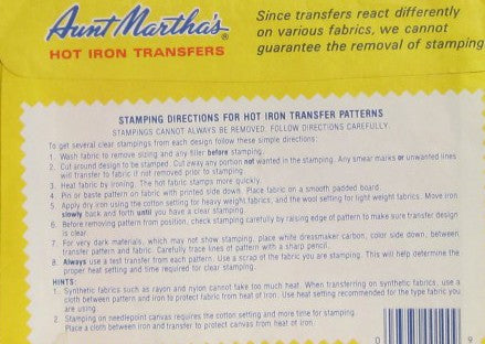 HOT IRON TRANSFERS