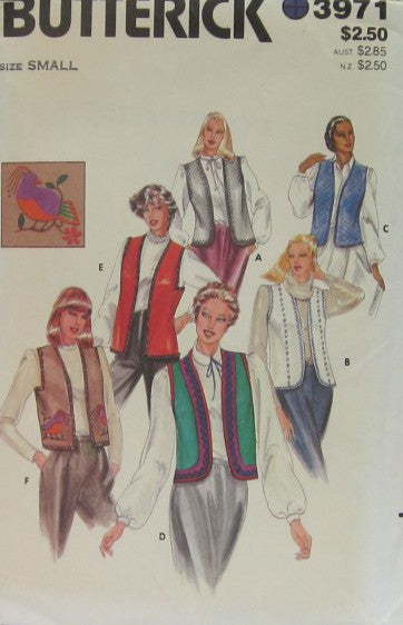 MISSES' VEST AND TRANSFER