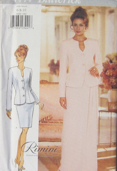 MISSES/MISSES PETITE JACKET AND SKIRT