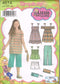 CHILD'S AND GIRLS' CROPPED PANTS, SHORTS, DRESS, MINI-DRESS OR
