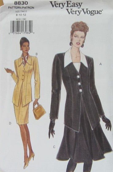 MISSES' TOP AND SKIRT