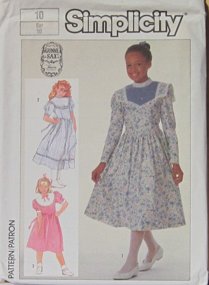 GIRLS' DRESS IN TWO LENGTHS