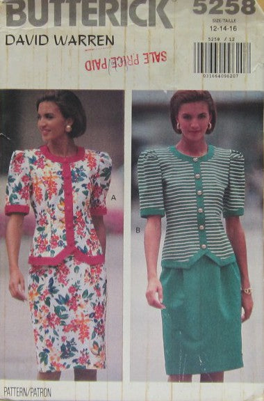 MISSES'/MISSES' PETITE TOP AND SKIRT