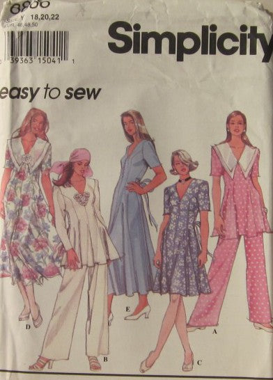 MISSES/MISS PETITE DRESS OR TUNIC AND PANTS