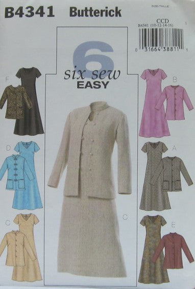 MISSES/MISSES PETITE JACKET AND DRESS
