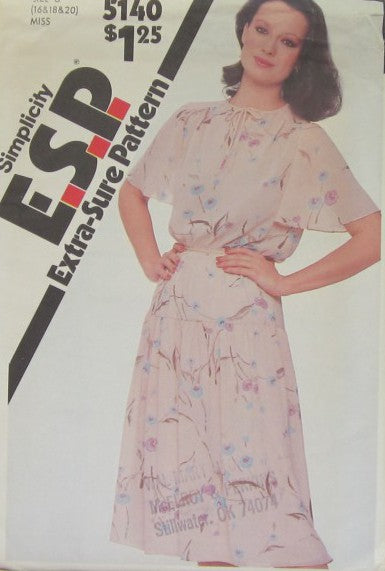 MISSES PULLOVER DRESS