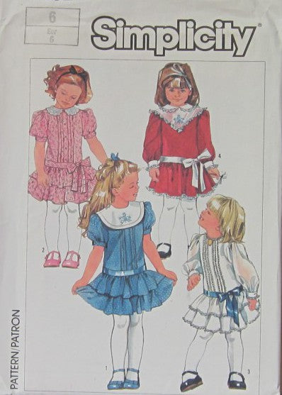 CHILD'S DROPPED WAIST DRESS