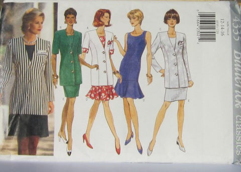 MISSES/MISSES PETITE JACKET AND DRESS