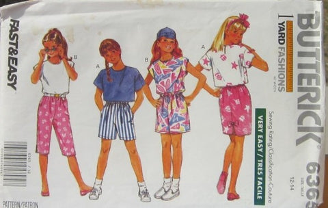 GIRLS' TOP, SHORTS, PANTS & SKIRT