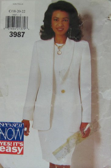 MISSES JACKET AND DRESS