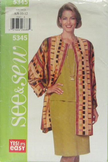 MISSES' JACKET, TOP AND SKIRT