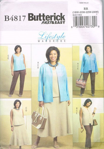 WOMEN'S/WOMEN'S PETITE JACKET, VEST, TOP, SKIRT AND PANTS